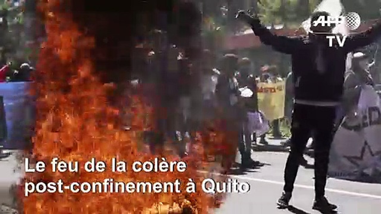 Equateur: manifestation contre les bas salaires et les coupes budgétaires en pleine pandémie