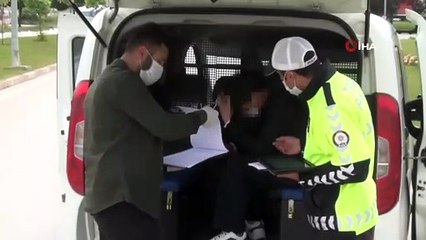 Kısıtlamada Çalıntı Motosikletle Tur Pahalıya Patladı...