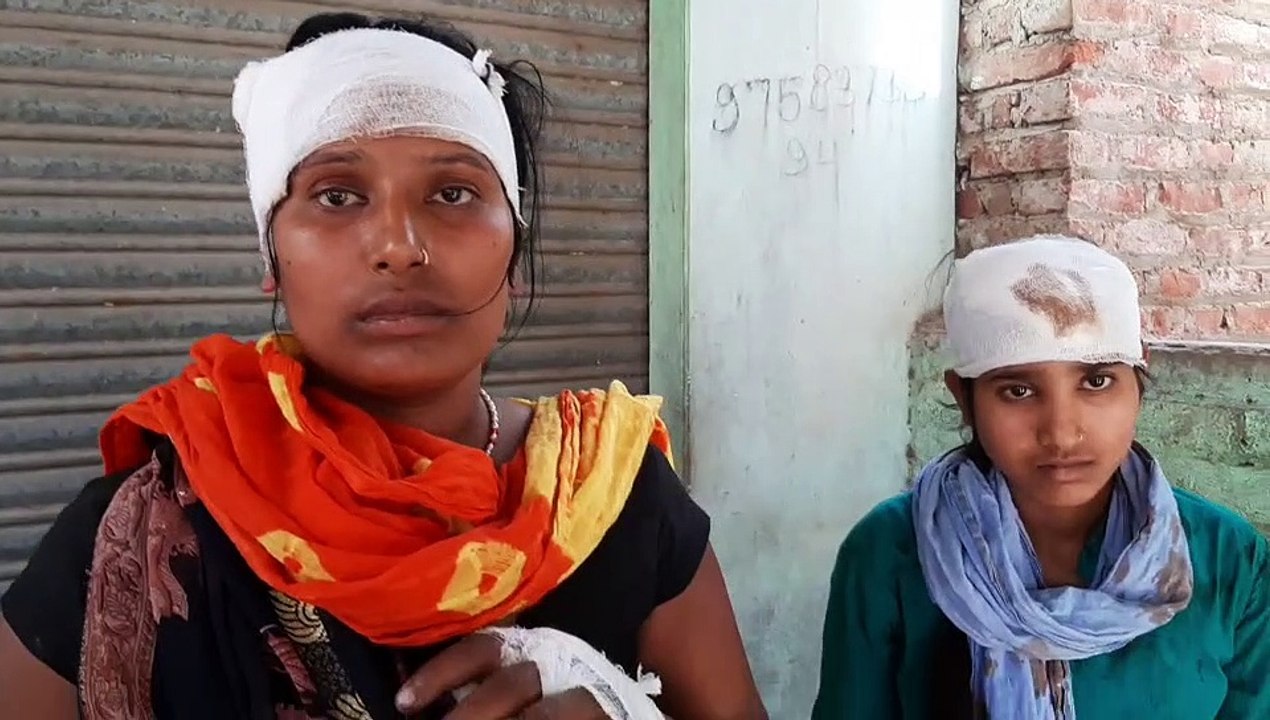 जसवंतनगर के नगला मिहीलाल में दबंगों ने महिला परिवार को बेरहमी से पीटा