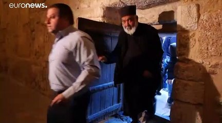 A Bethléem, l'église de la nativité rouvre ses portes