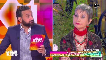 Le quiz spécial "France Inter" avec Isabelle Morini-Bosc