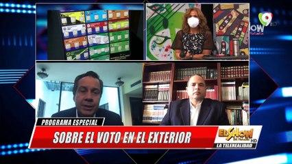 Representantes de partidos políticos discuten sobre el voto en el exterior  | Show del mediodía 26/05/2020