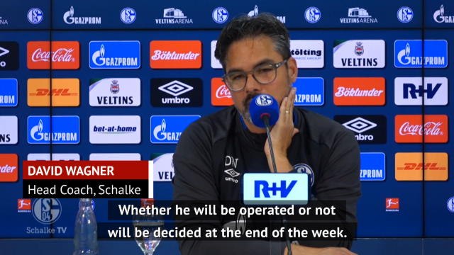 Schalke boss Wagner confirms Serdar will miss rest of season
