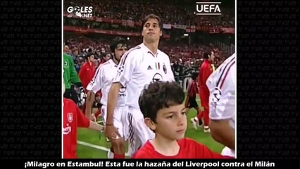 ¡Milagro en Estambul! Esta fue la hazaña del Liverpool contra el Milán