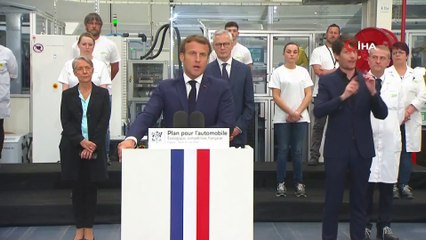 - Fransa Cumhurbaşkanı Macron otomotiv sektörünü kurtarma planını açıkladı