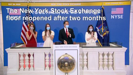 New York Stock Exchange reopens after two-month halt