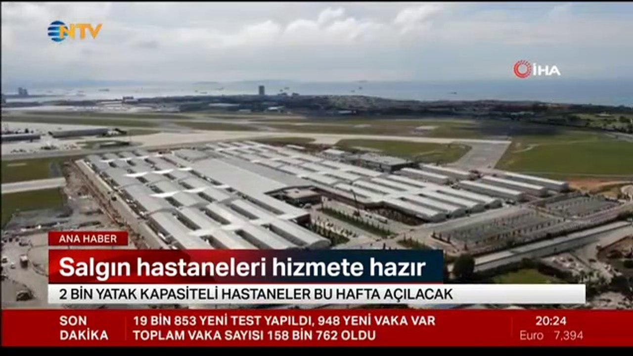 Sancaktepe ve Yeşilköy pandemi hastaneleri hizmete hazır!