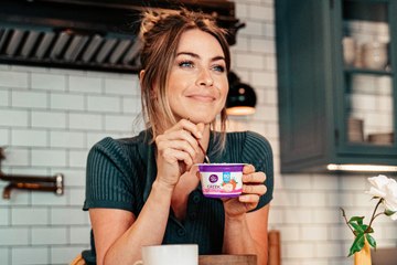 Julianne Hough Has the Most Fun Work From Home Productivity Trick We've Heard Yet