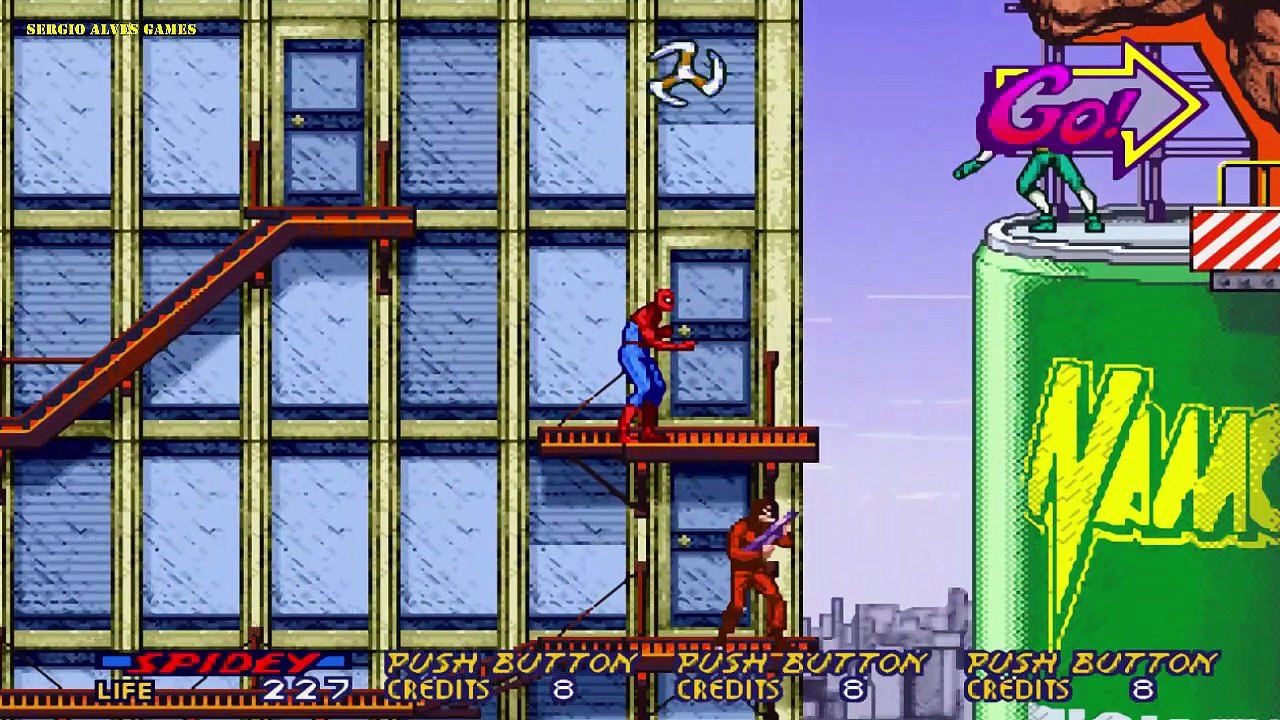 SPIDER-MAN THE VIDEOGAME (ARCADE)