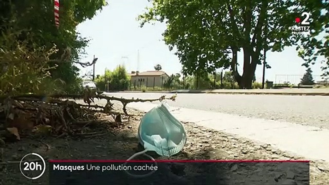 Pollution : comment réduire les déchets de masques chirurgicaux dans la nature ?