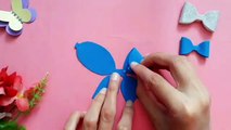 How to Make Glitter foam Sheet Bow - DIY Bow - Make Simple Easy Bow