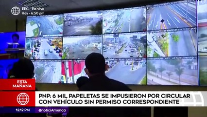 Edición Mediodía: 6 mil papeletas en vehículos por falta de permisos