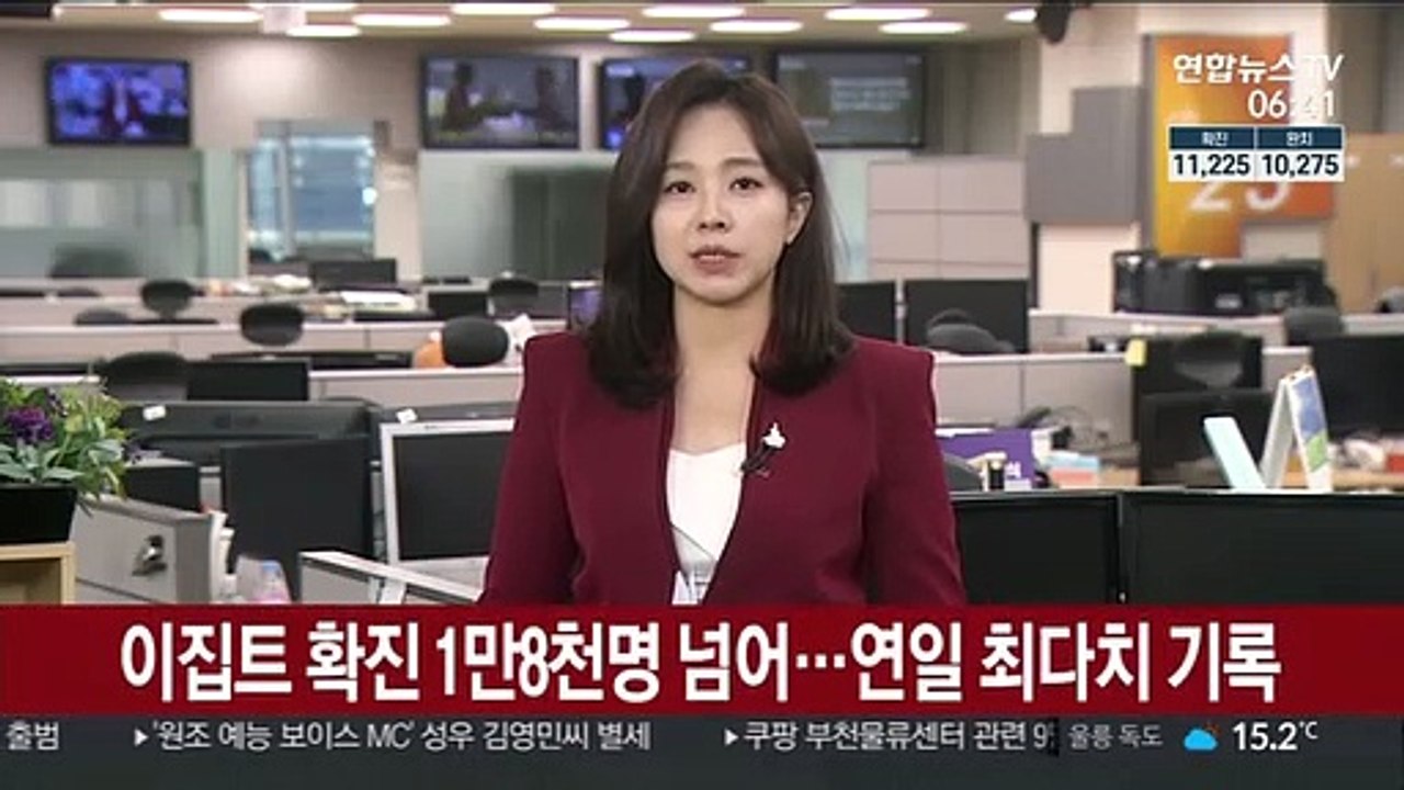 이집트 확진 1만8천명 넘어…연일 최다치 기록