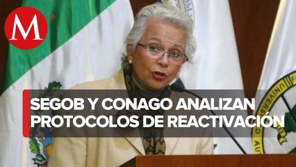 Sánchez Cordero llama a estados a usar semáforo federal para reapertura