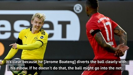 Скачать видео: Dortmund coach Favre frustrated by Boateng penalty decision