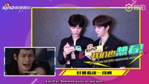 [SUB ESP] 190711 Sina update - Visita de Xiao Zhan y Wang Yibo a las oficinas de Sina - Reacción al trailer de The Untamed