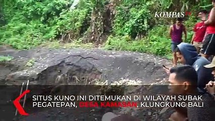 Warga Temukan Situs Kuno Tempat Sembahyang di Klungkung Bali