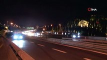 15 Temmuz Şehitler Köprüsünde kısıtlama sonrası trafik yoğunluğu