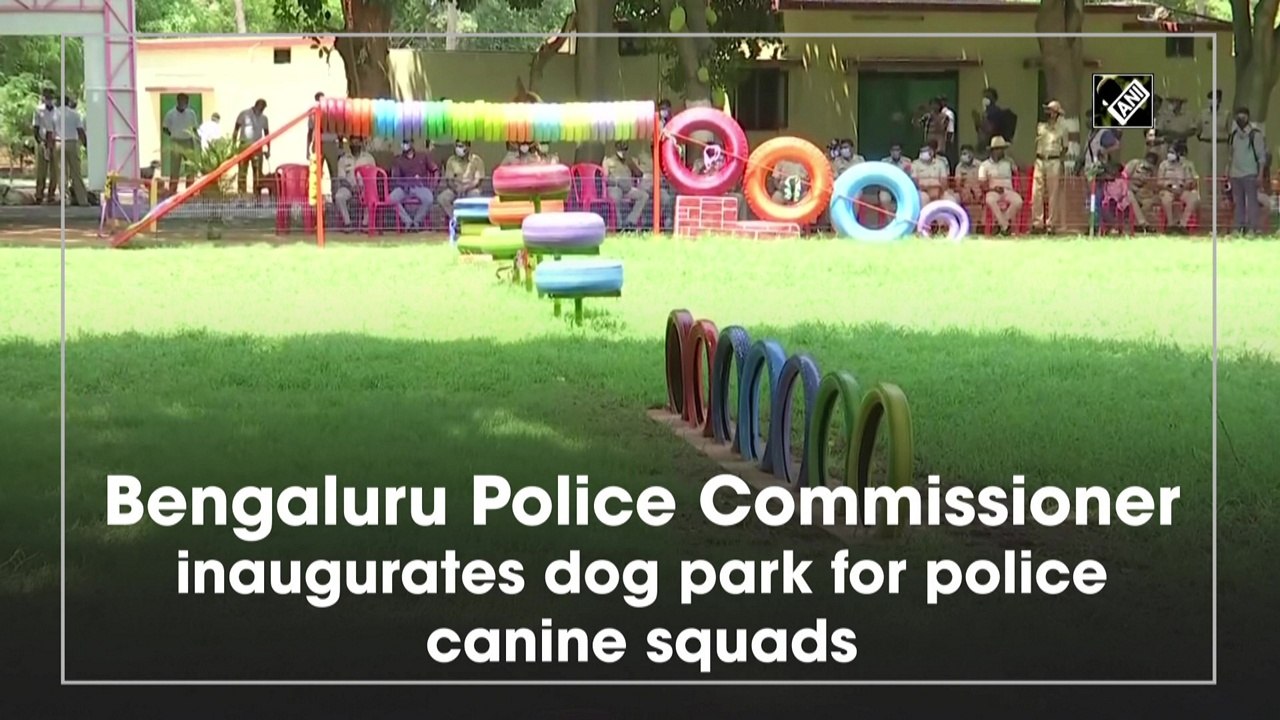 Bengaluru Police Commissioner inaugurates dog park for police canine squads