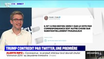 Twitter signale un tweet de Donald Trump comme trompeur pour la première fois