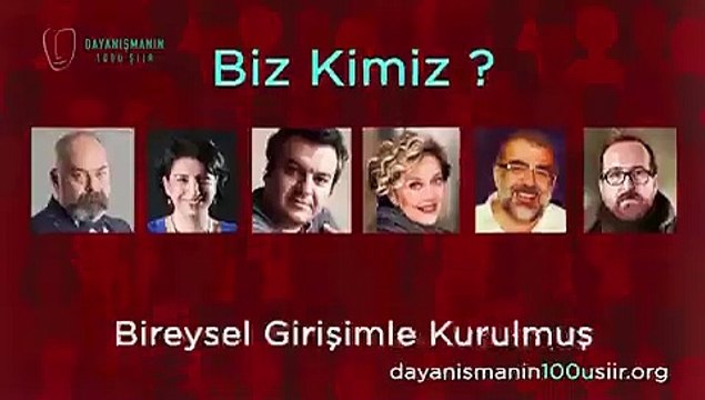 Tiyatro sanatçılarından dayanışma kampanyası: Dayanışmanın 100'ü Şiir