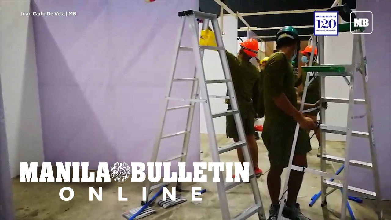 AFP builds 320 bed capacity quarantine facility in Cebu City