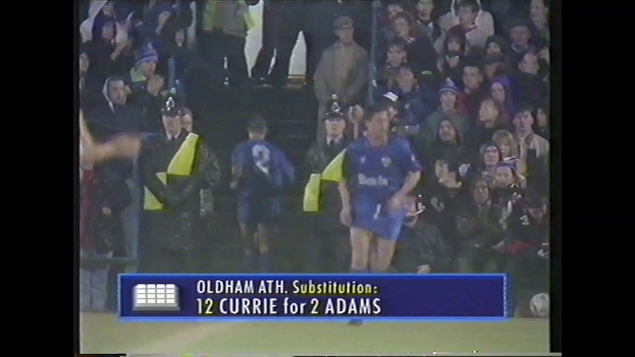 Granada Soccer Night [itv]: Latics 5-2 Notts County [AET] (2nd half) 1990/91 League Cup 2nd round 2nd leg, 10/10/90