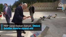 MHP Genel Başkanı Bahçeli Ülkücü Şehitler Anıtı'nı ziyaret etti