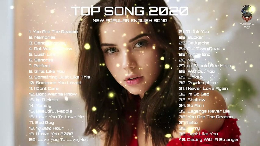 Music Top 50 Song - Music Billboard - Music Top Songs 2020 [Wheeler-G]