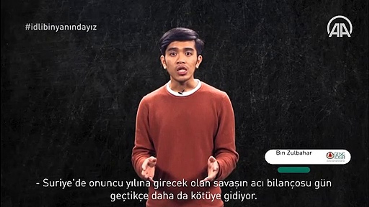 İslam Dünyası Sivil Toplum Kuruluşları Birliği'nden İdlib ile dayanışma mesajı