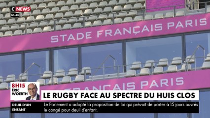 Le rugby face au spectre du huis clos