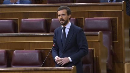 Casado: "El que sobra en esta farsa no es un coronel, el que sobra es su ministro"