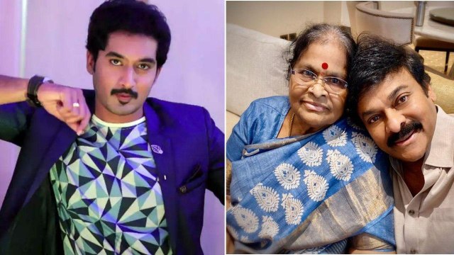 Karthika Deepam fame Nirupam AKA Karthik Got gift from Chiranjeevi's Mother Anjana Devi