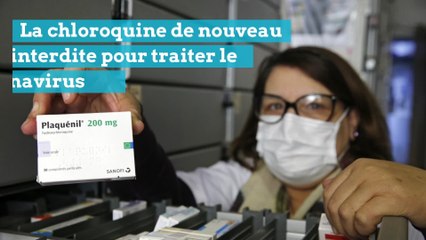 France : l'hydroxychloroquine interdite dans le traitement du covid-19