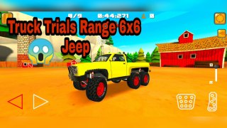 Truck Trials Range 6x6 - Jeep Simulator - Best Android GamePlay