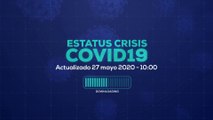 Estatus crisis COVID-19 27 mayo 2020 12:00