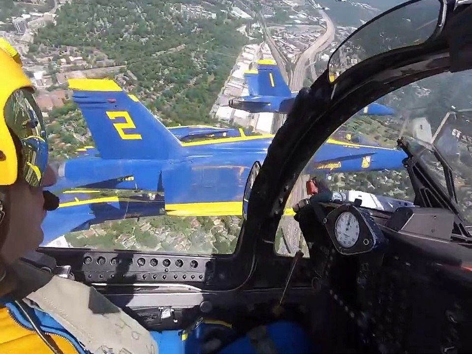 Cockpit Footage US Navy the Blue Angels & US Air Force Thunderbirds - May 2, Atlanta 2020