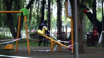 Sokağa çıkma iznine soğuk ve yağmur engeli