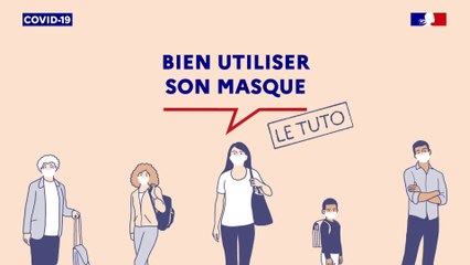 "Bien utiliser son masque" : Le tuto