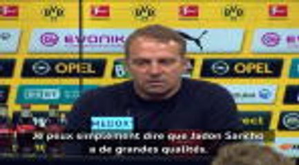 28e j. - Flick : ''Sancho est un joueur de grand talent''