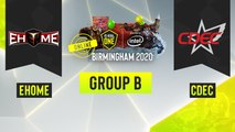 Dota2 - EHOME vs. CDEC - Game 3 - ESL One Birmingham 2020 - Group B - CN