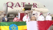 شحنة مساعدات طبية قطرية لإثيوبيا لدعم جهودها لمكافحة كورونا