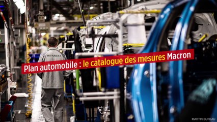 Plan automobile : le catalogue des mesures Macron
