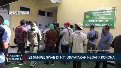 92 Sampel Swab di NTT Dinyatakan Negatif Corona