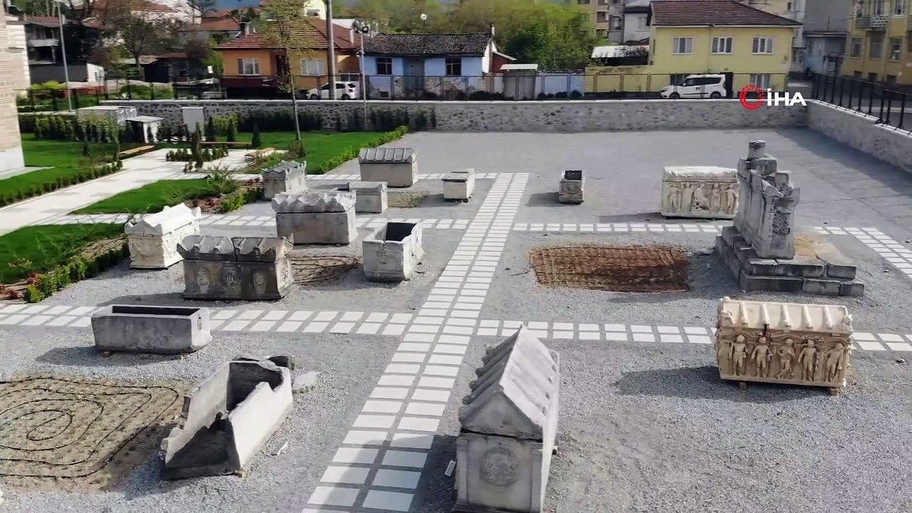 Roma dönemine ait lahitin sırrı çözüldü... Kral Agamemnon ve savaşçı Aşil'e ait çıktı