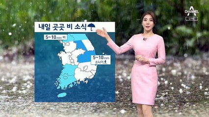 [날씨]내일 전국 곳곳 ‘비’…오전 ‘짙은 안개’ 주의