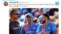 India coach Ravi Shastri turns 58: Sachin Tendulkar, Virat Kohli lead birthday wishes