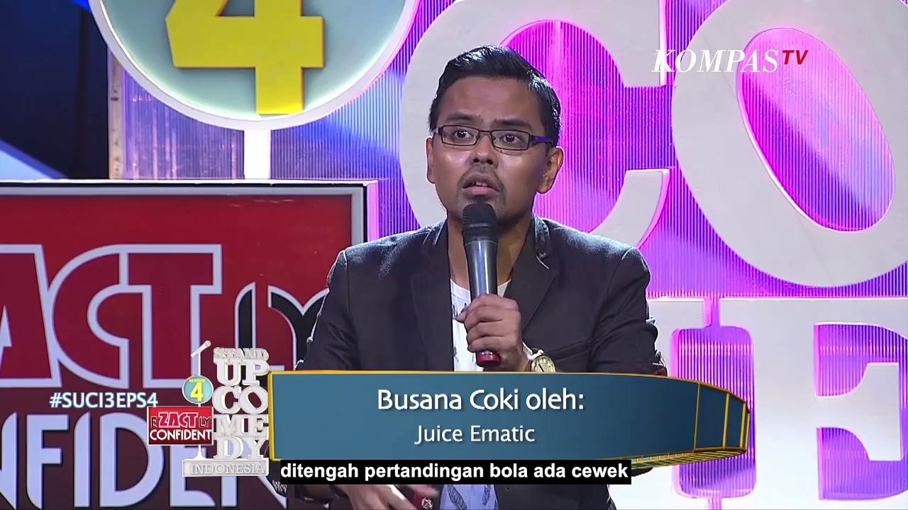 Stand Up Comedy Coki Pardede: Ternyata Pocong Itu Bisa Hilang Kalo... - SUCI 4