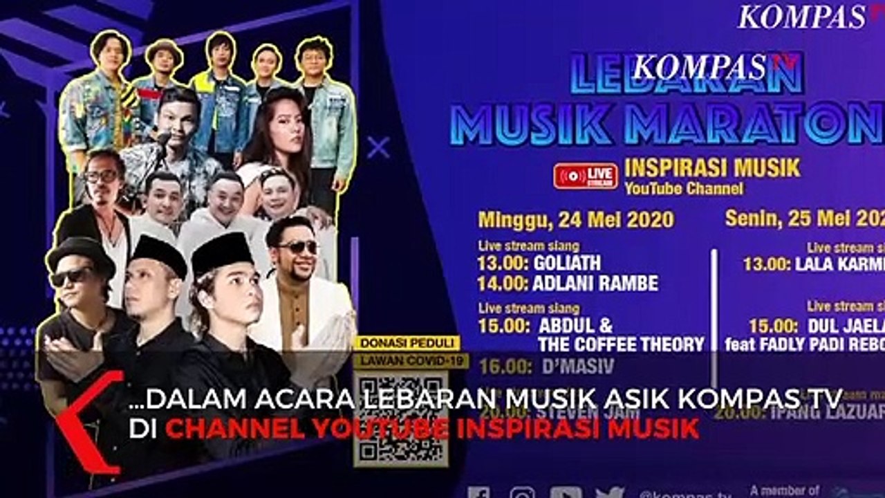 Nyanyikan Beauty is You, Abdul & The Coffee Theory Ajak Sahabat Kompas TV Bernostalgia