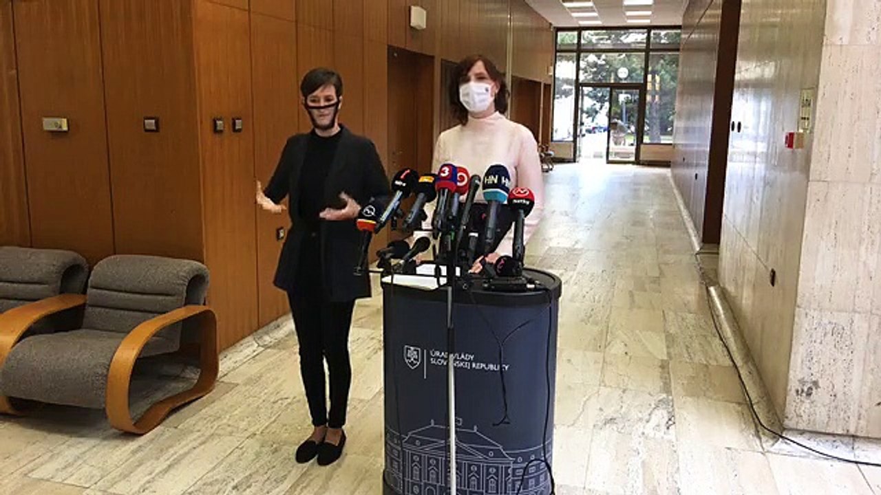 ZÁZNAM: Brífing podpredsedníčky vlády SR pre investície a informatizáciu Veroniky Remišovej